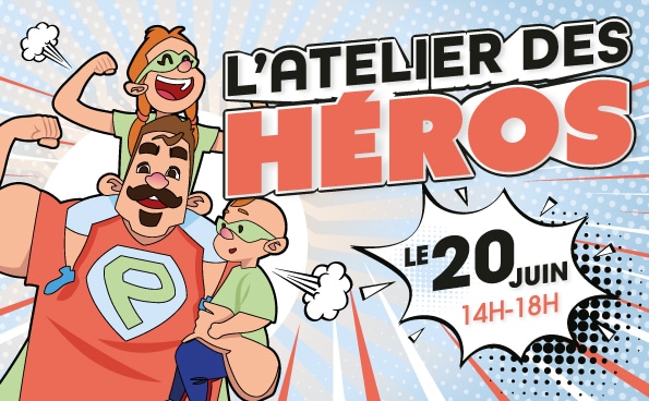 L&rsquo;ATELIER DES HÉROS